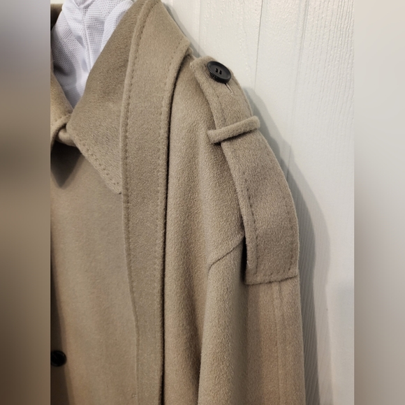 Oversized Winter Wool Cashmere Coat Size Small - NO BELT - Picture 7 of 16